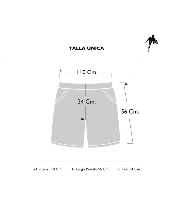 BERMUDA COLOR NEGRO - BASIC...