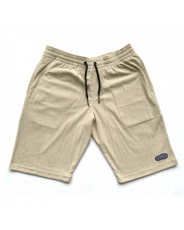 BERMUDA PANA BEIGE - HUELLA