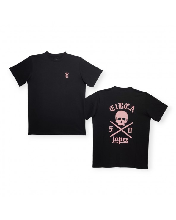 C1RCA LOPEZ 50 TEE BLACK PINK