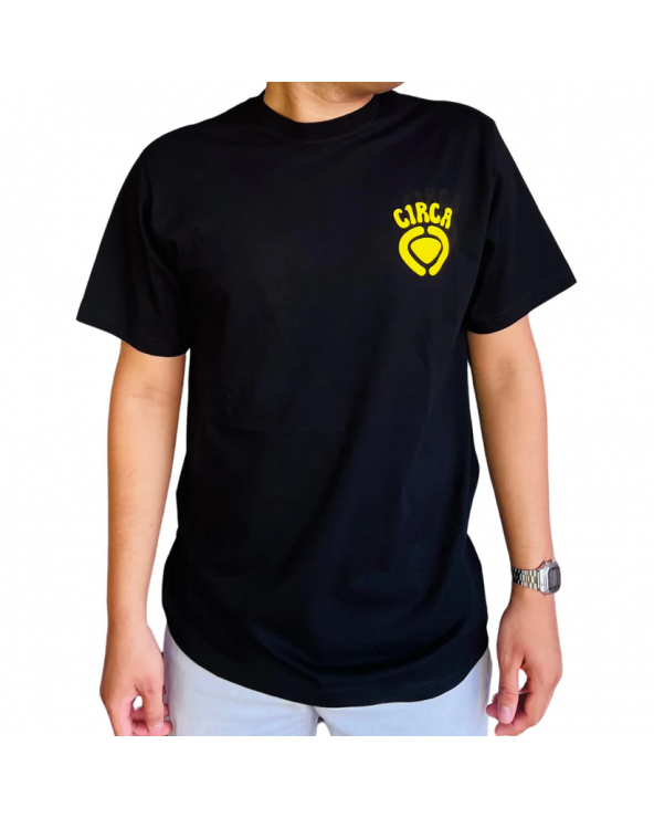 C1RCA BOO TEES BLACK/YELLOW