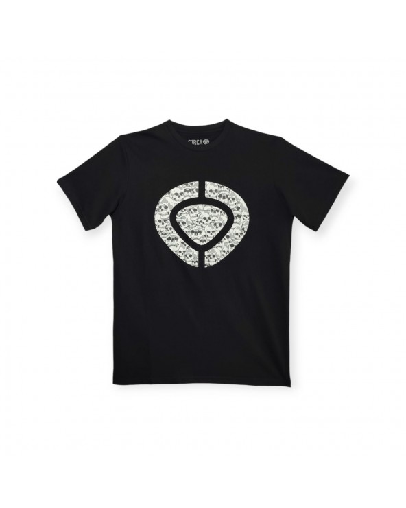 C1RCA ICON SKULL TEE BLACK