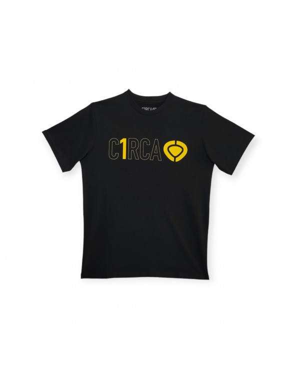C1RCA TYPE TEE BLACK YELLOW