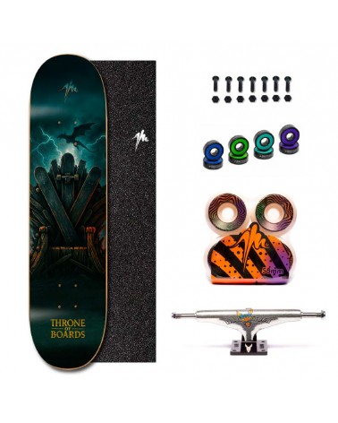 TABLA COMPLETA PARA SKATEBOARDING /  THE WOODEN THRONE